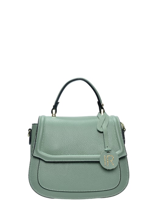Isabella Rhea Rindsledertasche - Grün - Image 1