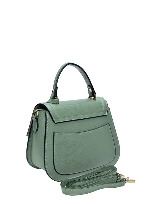 Isabella Rhea Rindsledertasche - Grün - Image 2