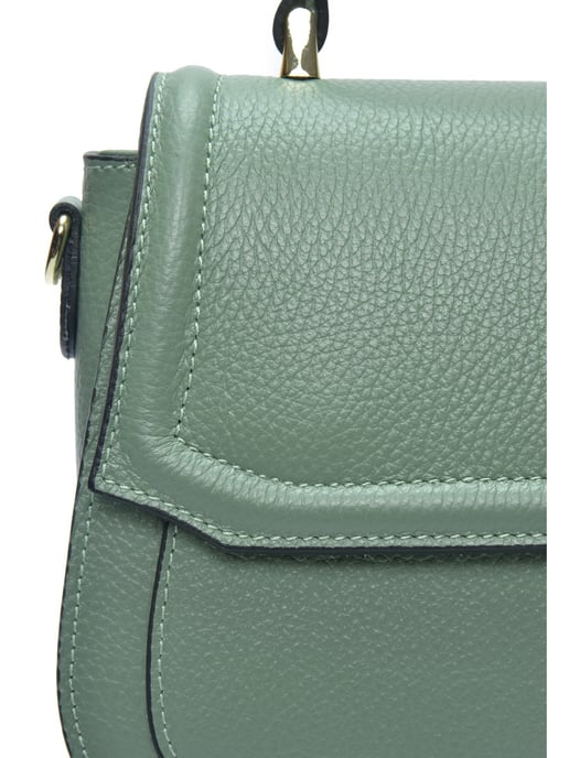 Isabella Rhea Rindsledertasche - Grün - Image 3