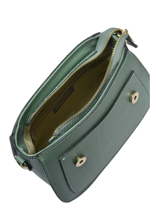 Isabella Rhea Rindsledertasche - Grün - Image 4