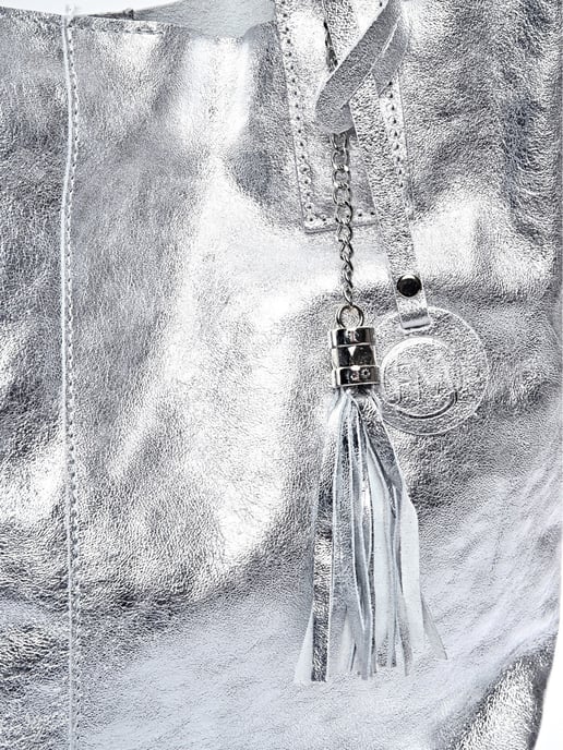 Roberta M Silber Rindsledertasche - Image 3