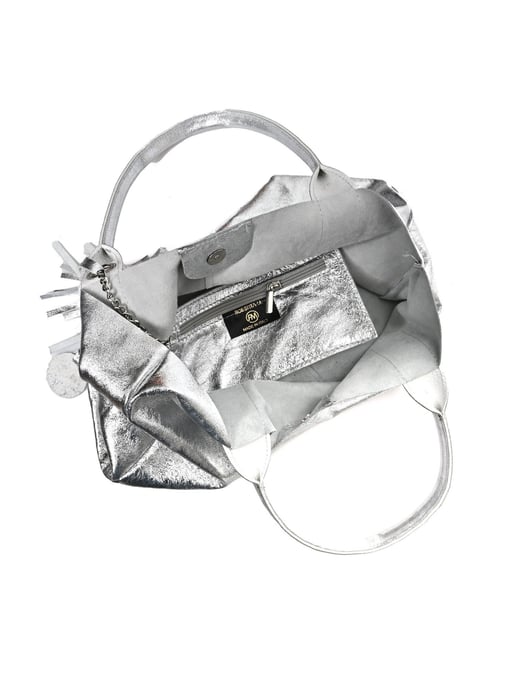 Roberta M Silber Rindsledertasche - Image 4