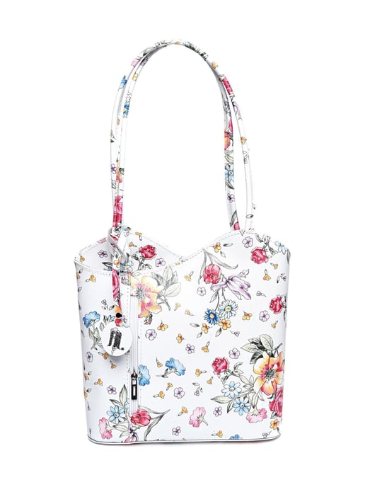 Anna Luchini Mehrfarbig Rindsledertasche - Image 1