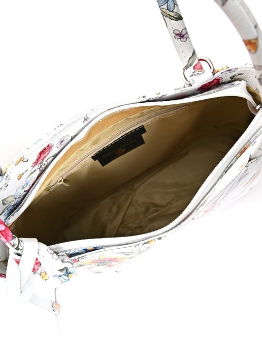 Anna Luchini Mehrfarbig Rindsledertasche - Image 4