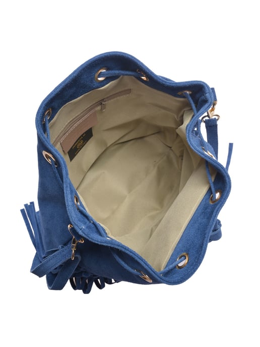 Roberta M Blau Rindsledertasche - Image 4