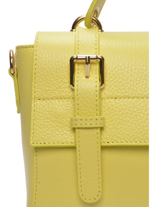 Anna Luchini Zweifarbig Rindsledertasche - Image 3