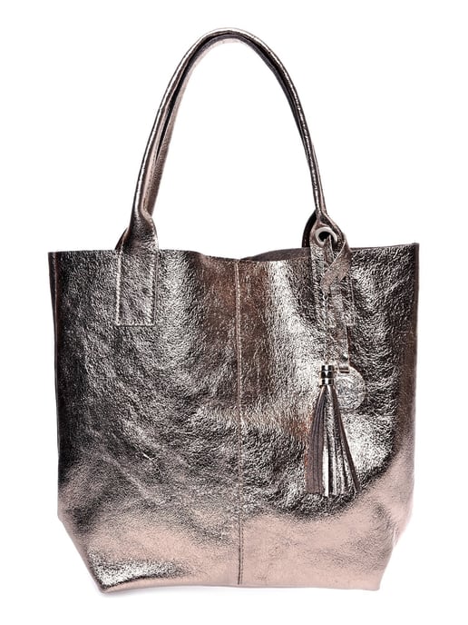 Roberta M Bronze Rindsledertasche - Image 1