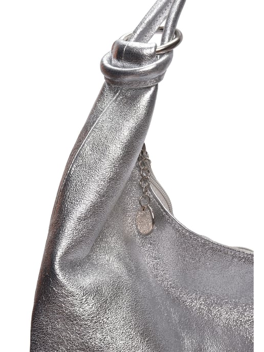 Anna Luchini Silber Rindsledertasche - Image 3