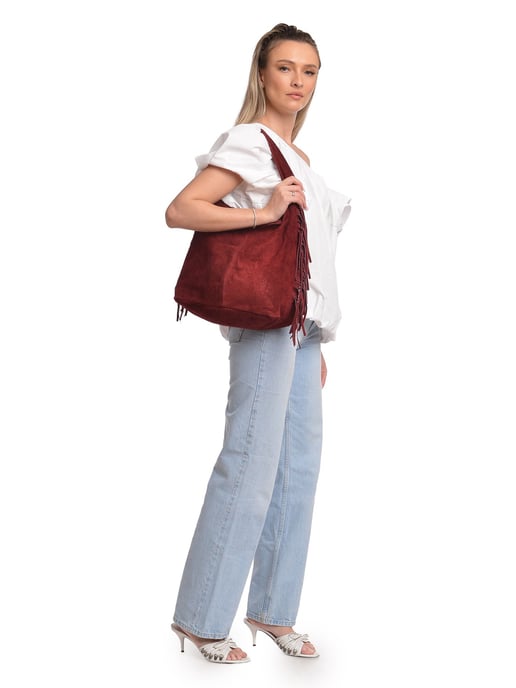 Isabella Rhea Violet Rindsledertasche - Image 5