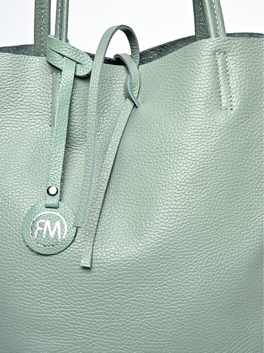 Roberta M Grün Rindsledertasche - Image 3