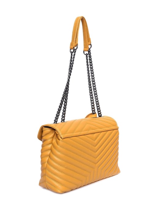 Luisa Vannini Senf Rindsledertasche - Image 2