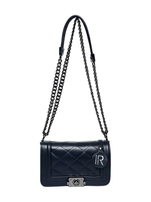 Isabella Rhea Blau Rindsledertasche - Image 1