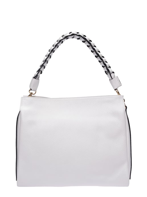 Luisa Vannini Weiß Rindsledertasche - Image 1