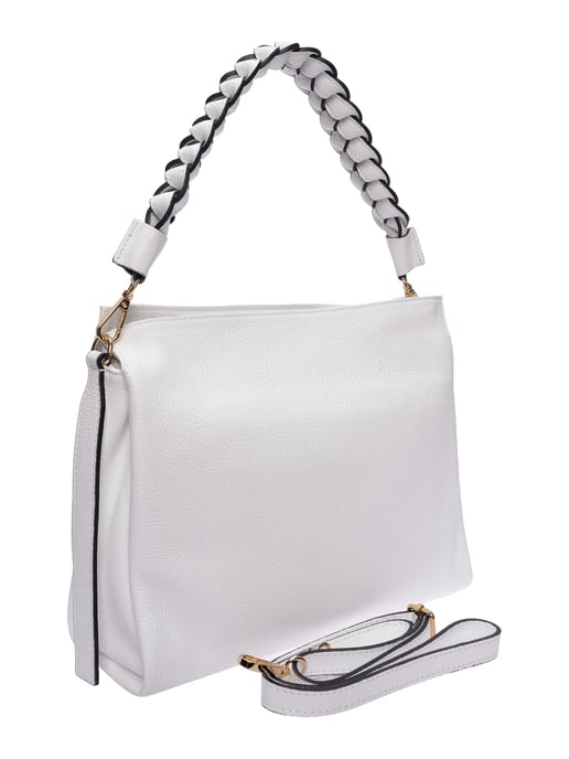 Luisa Vannini Weiß Rindsledertasche - Image 2
