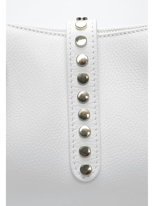 Anna Luchini Weiß Rindsledertasche - Image 3