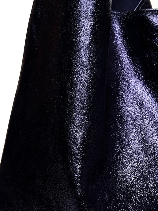 Luisa Vannini Blau Rindsledertasche - Image 3