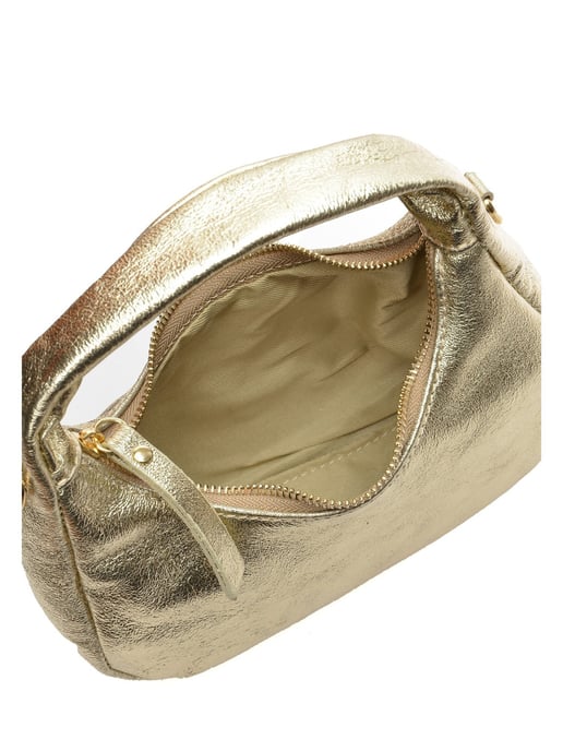 Anna Luchini Gold Rindsledertasche - Image 4