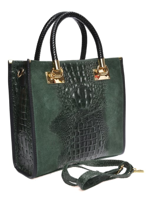 Roberta M Grün Rindsledertasche - Image 2