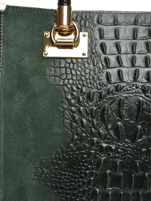 Roberta M Grün Rindsledertasche - Image 3