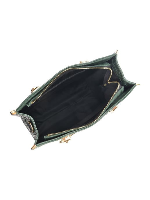 Roberta M Grün Rindsledertasche - Image 4