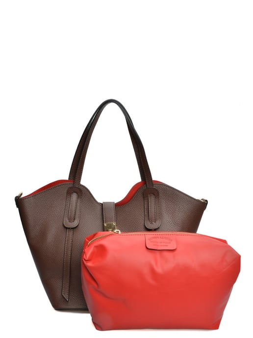 Isabella Rhea SCHOKOLADE Rindsledertasche - Image 3