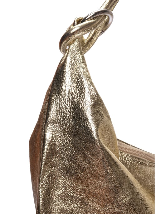 Anna Luchini Gold Rindsledertasche - Image 3