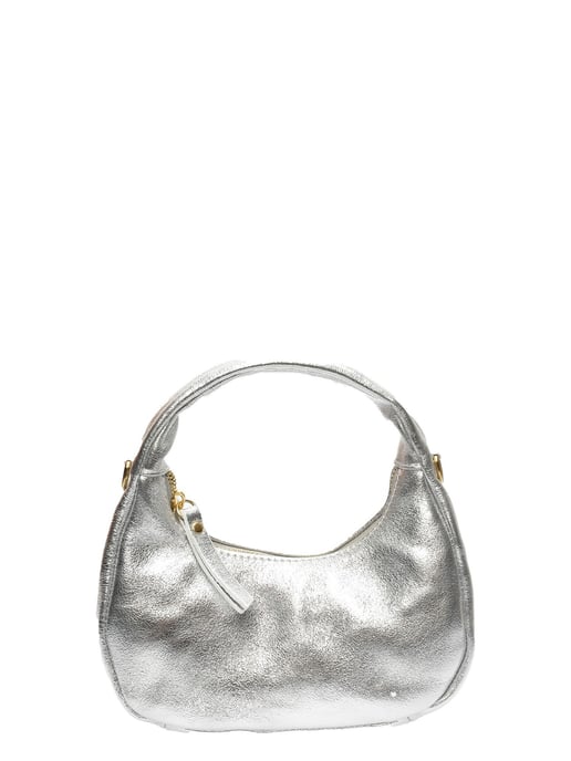 Anna Luchini Silber Rindsledertasche - Image 1