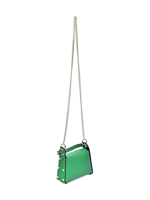 Anna Luchini Grün Rindsledertasche - Image 2