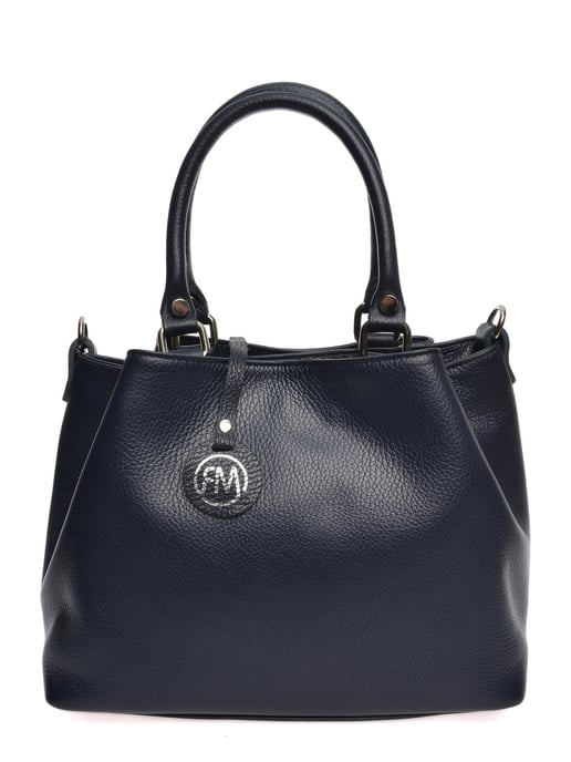 Roberta M Blau Rindsledertasche - Image 1