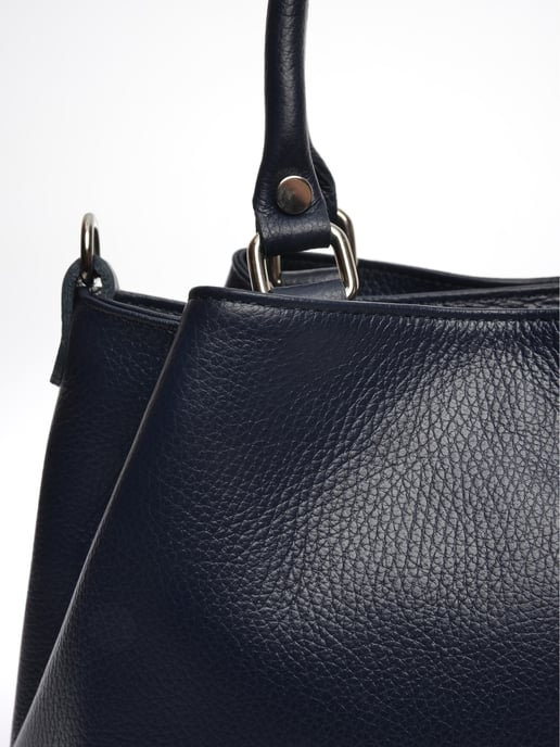 Roberta M Blau Rindsledertasche - Image 3