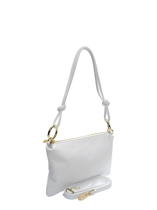 Anna Luchini Weiß Rindsledertasche - Image 2