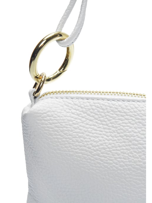 Anna Luchini Weiß Rindsledertasche - Image 3