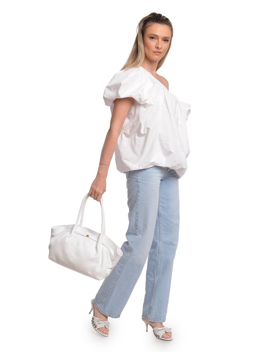 Isabella Rhea Weiß Rindsledertasche - Image 5