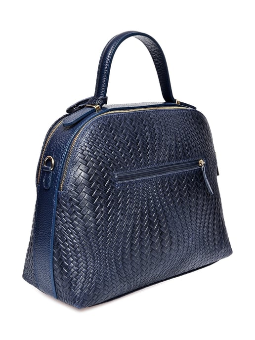 Isabella Rhea Blau Rindsledertasche - Image 2