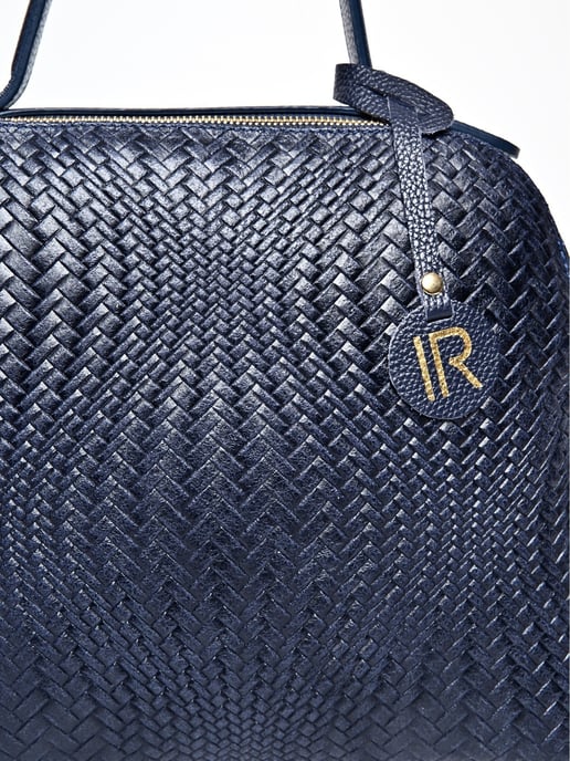 Isabella Rhea Blau Rindsledertasche - Image 3