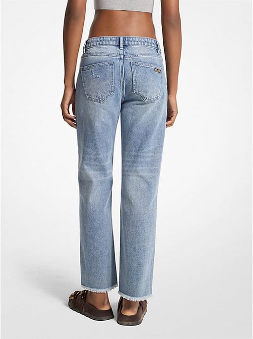 Abgenutzte ausgefranste Jeans - Image 2