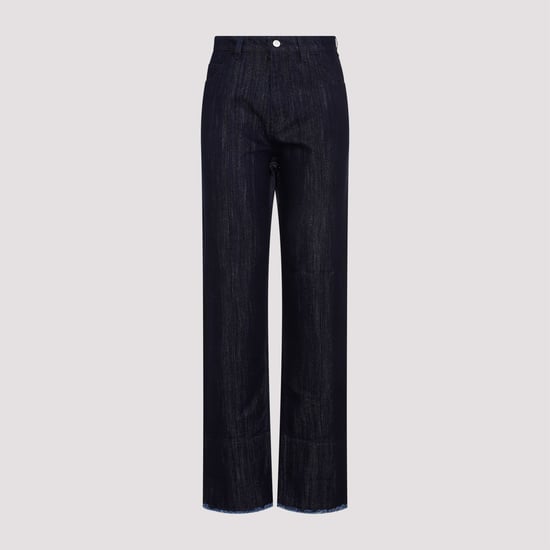 Taillierte High-Waist Jeans mit cropped Schnitt - Image 2