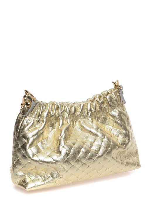 Anna Luchini Gold Rindsledertasche - Image 2
