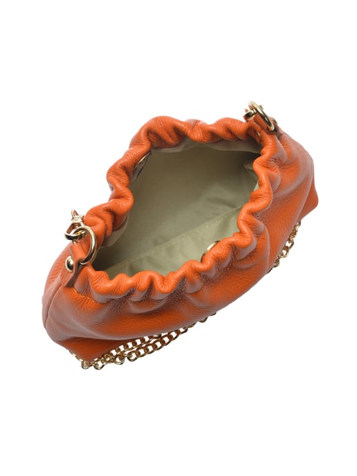 Isabella Rhea Orange Rindsledertasche - Image 4