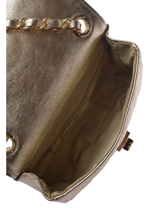 Luisa Vannini Gold Rindsledertasche - Image 4