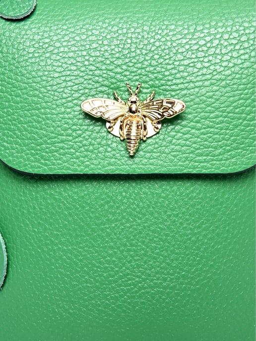 Roberta M Grün Rindsledertasche - Image 3