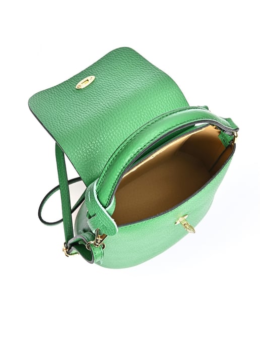 Roberta M Grün Rindsledertasche - Image 4