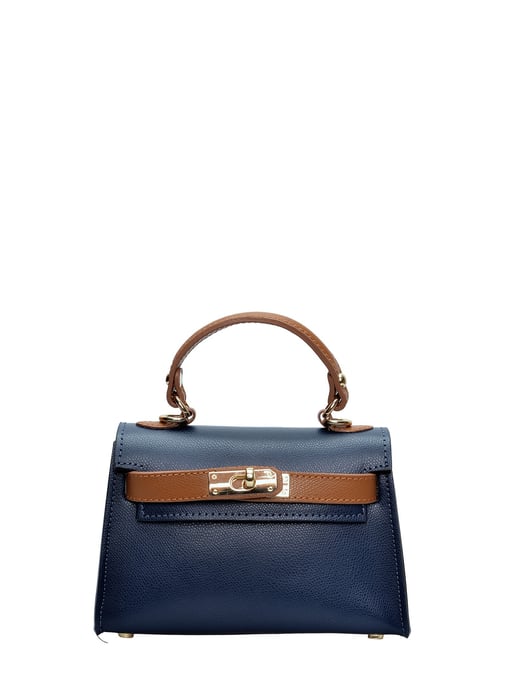 Isabella Rhea Zweifarbig Rindsledertasche - Image 1