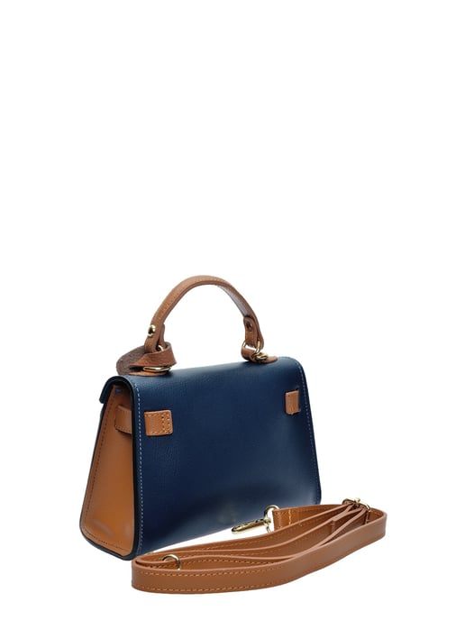 Isabella Rhea Zweifarbig Rindsledertasche - Image 2
