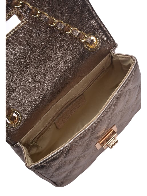 Luisa Vannini Bronze Rindsledertasche - Image 4