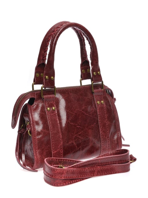 Roberta M Violet Rindsledertasche - Image 2