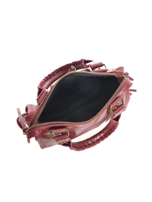 Roberta M Violet Rindsledertasche - Image 4