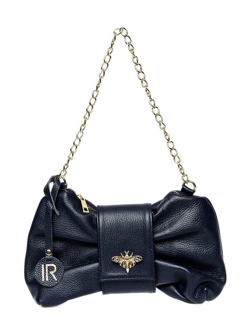 Isabella Rhea Blau Rindsledertasche - Image 1