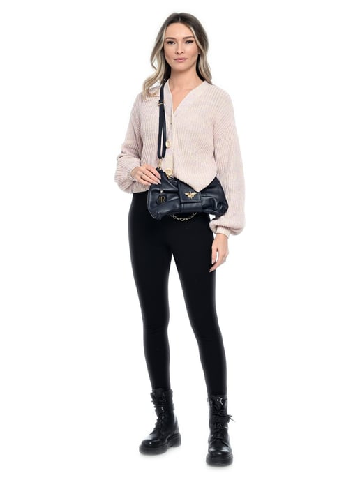 Isabella Rhea Blau Rindsledertasche - Image 5