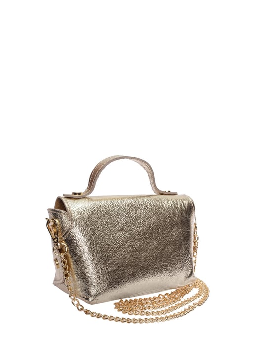 Roberta M Gold Rindsledertasche - Image 2